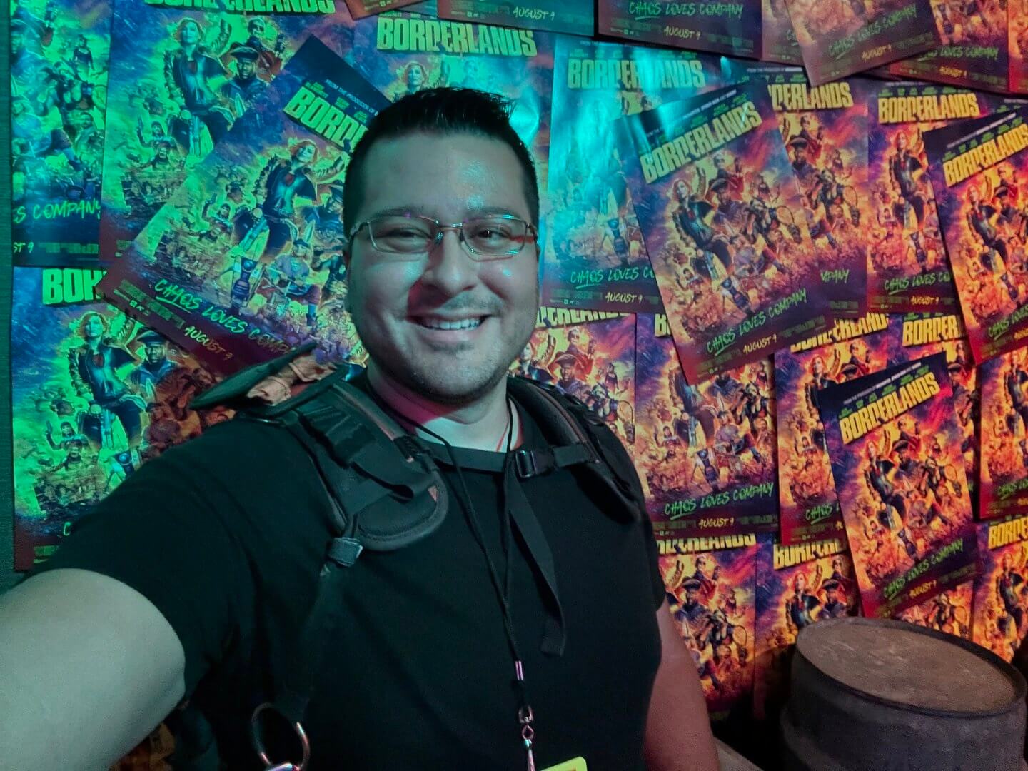 Photo of Marcos Butron, owner of Yellow Boom Media, a Los Angeles based production sound, event photography, and videography company